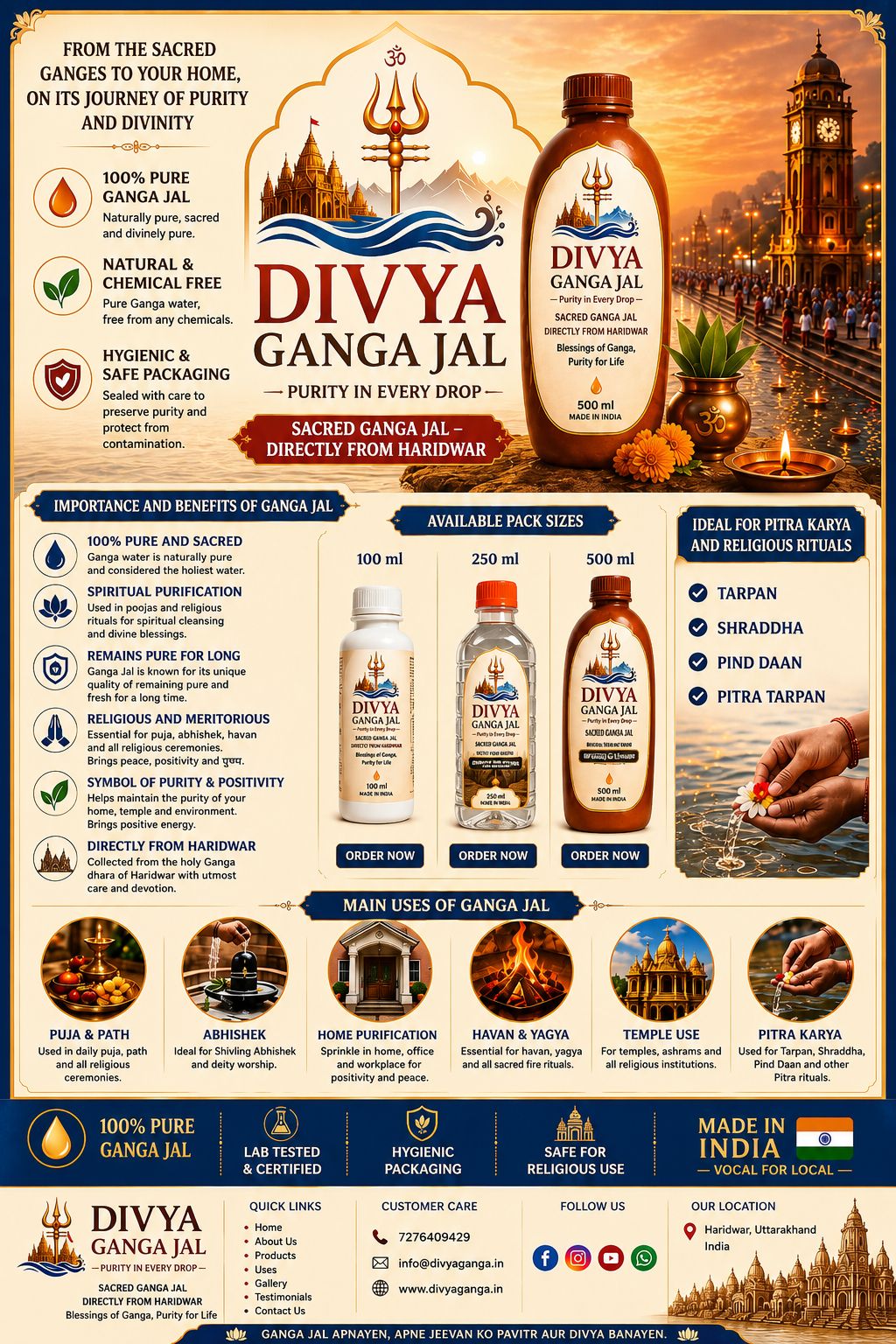 Divya Ganga brochure